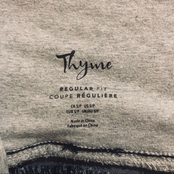 THYME MATERNITY JEANS - WASHED BLUE - Picture 4 of 7